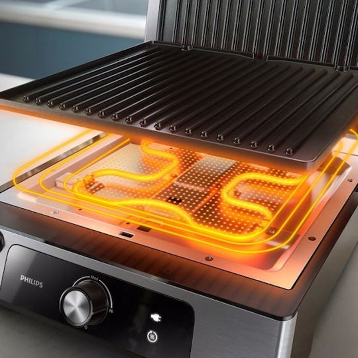 Tostiera - Ggriliera Philips HD6301/90 Inox